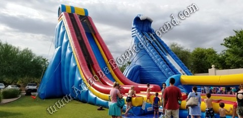 Big water slide rental companies in Phoenix Arizona - Denver Colorado